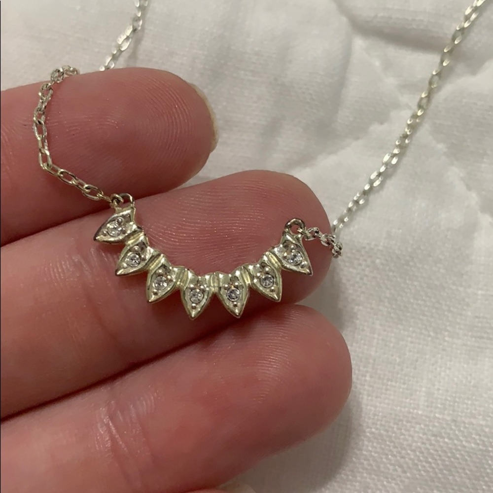 Stella and dot diamond necklace